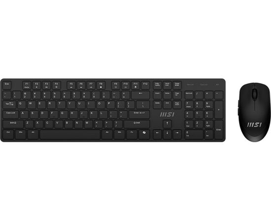  Клавиатура + мышь MSI Forge K200 W Combo MS-8ZA4 (S11-43RU304-Y92) клав черный мышь черный 