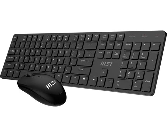  Клавиатура + мышь MSI Forge K200 W Combo MS-8ZA4 (S11-43RU304-Y92) клав черный мышь черный 