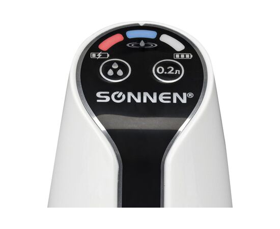  Помпа для воды электрическая SONNEN EWD152W (455217) 1,5л/мин, 2 режима, аккумулятор, адаптер, пластик 