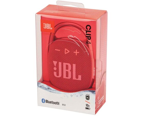  Портативная акустическая система JBL Clip 4 (красный) 