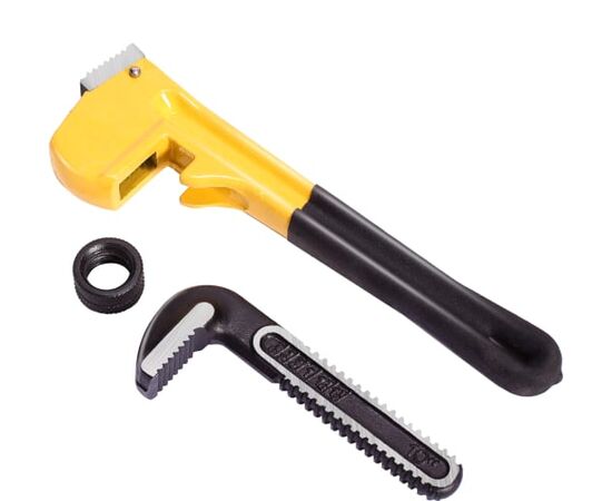  Ключ трубный Deli DL2510 Стиллсона 240мм, 33мм 