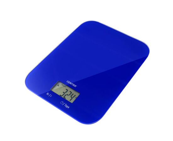  Весы кухонные Centek CT-2481 Blue LCD 