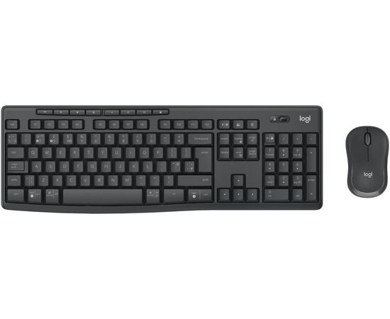  Комплект клавиатура + мышь Logitech MK370 Combo for Business (920-012077) клав черный мышь черный/черный USB беспроводная 