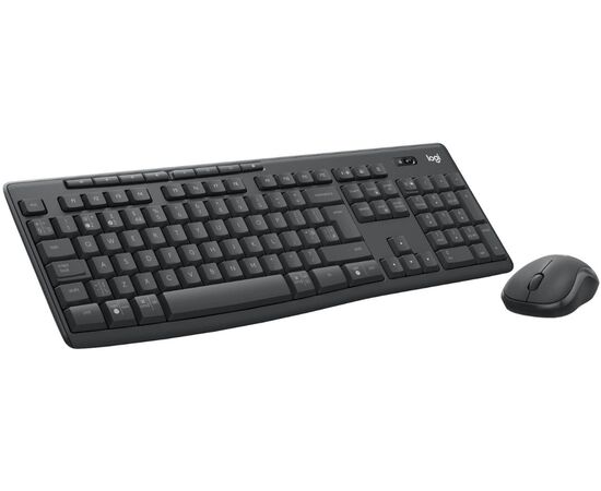  Комплект клавиатура + мышь Logitech MK370 Combo for Business (920-012077) клав черный мышь черный/черный USB беспроводная 