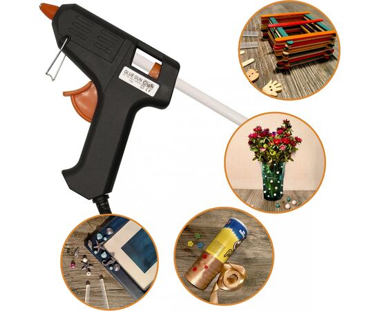  Клеевые стержни для клеевого пистолета Silwerhof 7-200-8-WHI 