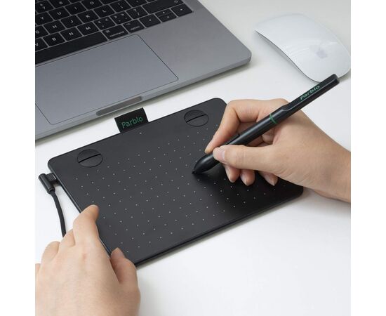  Графический планшет PARBLO A640 V2 А6 черный 