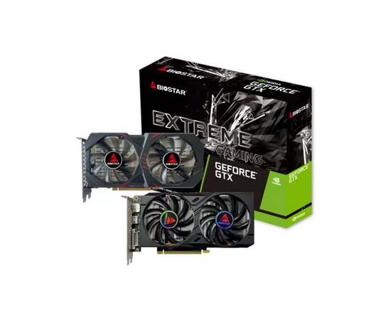  Видеокарта Biostar Nvidia GeForce GTX 1660TI (VN1666TF69) PCI-E 6Gb 192bit GDDR6 1500/12000 DVIx1 HDMIx1 DPx1 HDCP Ret 