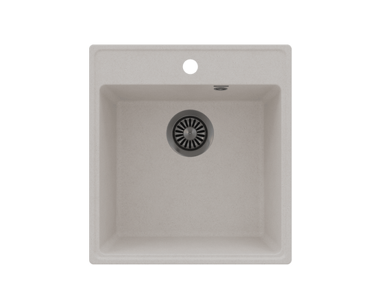  Кухонная мойка MAUNFELD Perla 460 MFQS-460W кремовый 