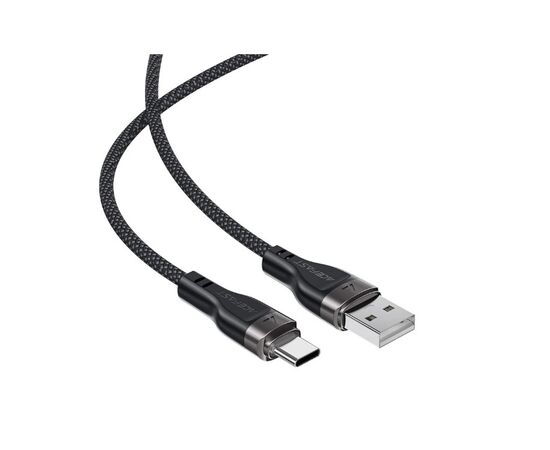  Дата-кабель ACEFAST AF-C11-04-BK USB-A To USB-C Magnetic Charging Data Cable 1,2m Black 