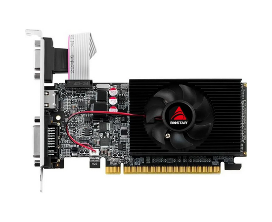  Видеокарта Biostar Nvidia GeForce GT610 2Gb (VN6103THX6) 64bit DDR3 PCI-E 700/1333 DVIx1/HDMIx1/CRTx1/HDCP Ret 