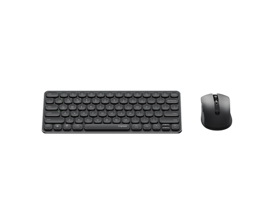  Комплект клавиатура и мышь RAPOO 9050S Multi-mode Wireless Keyboard & Mouse Combo-rechargable Black 