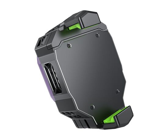 Кулер игровой (охлаждение) для смартфонов HOCO GM26 Ambitious cooling mobile phone fan (черный/фиолетовый) 