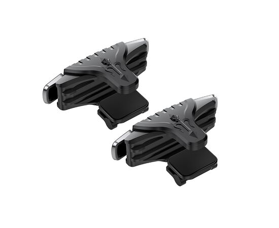  Игровой триггер для смартфона BOROFONE BG2 Spartan mobile game button (черное серебро) 