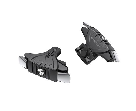  Игровой триггер для смартфона BOROFONE BG2 Spartan mobile game button (черное серебро) 