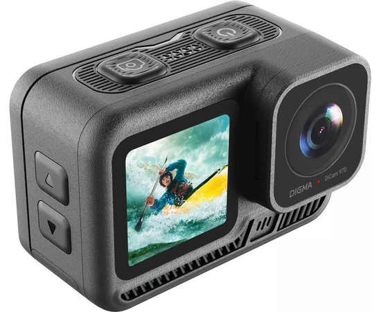  Экшн-камера Digma DiCam 970 DC970 1xCMOS 12Mpix черный 