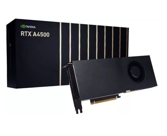  Видеокарта NVIDIA RTX A4500 Graphics Cards (900-5G132-2550-000/900-5G132-1750-000), 20GB, ATX bracket, Bulk Packing 