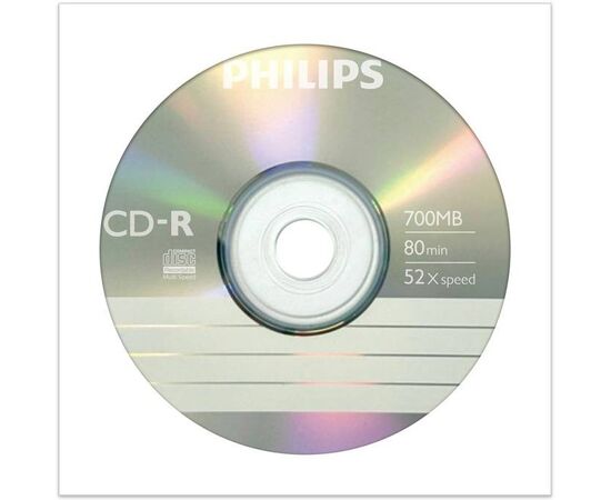  Диск CD-R Philips CR7D5PE01/97 700 Mb 