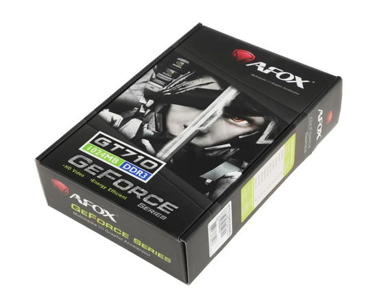  Видеокарта AFOX GT710 1G (AF710-1024D3L5) DDR3 64bit DVI/DP/HDMI RTL 