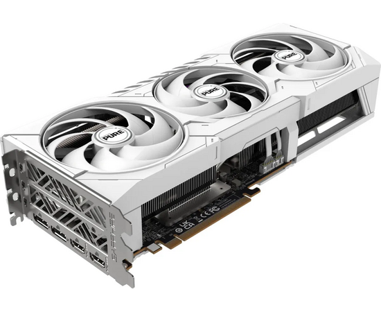  Видеокарта Sapphire AMD Radeon RX 9070 Pure OC 16ГБ (11349-02-20G), GDDR6, OC, Ret 