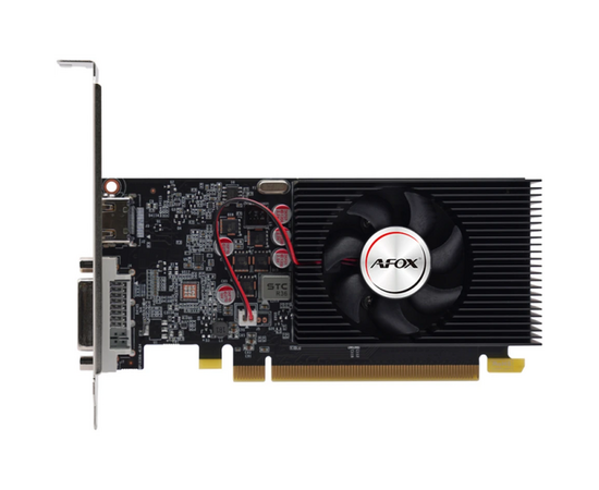  Видеокарта Afox GT1030 4GB (AF1030-4096D4L2) GDDR4 64bit DVI HDMI 1Fan LP RTL 