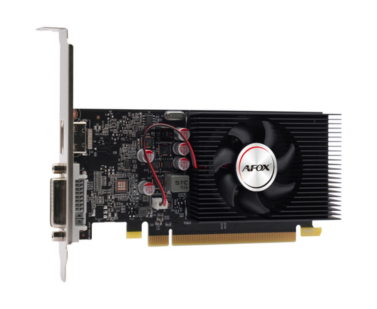 Видеокарта Afox GT1030 4GB (AF1030-4096D4L2) GDDR4 64bit DVI HDMI 1Fan LP RTL 