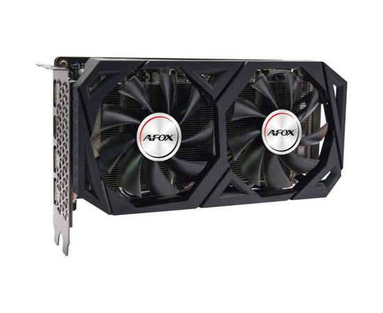  Видеокарта Afox RTX2060 6GB (AF2060-6144D6H7-V4) GDDR6 192bit DVI DP HDMI 2Fan RTL 