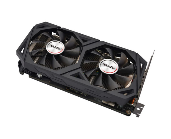  Видеокарта Afox RTX2060 6GB (AF2060-6144D6H7-V4) GDDR6 192bit DVI DP HDMI 2Fan RTL 