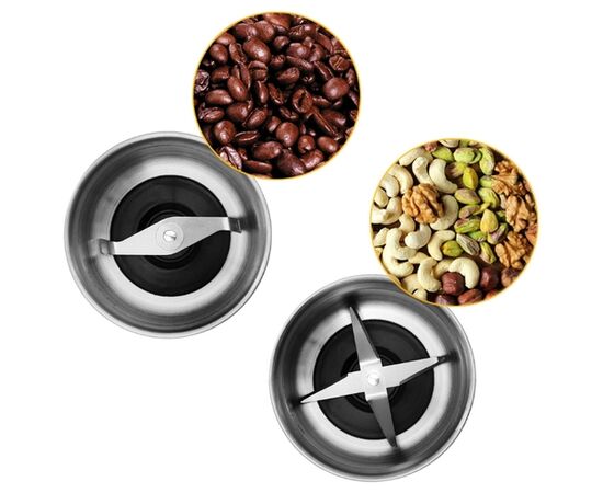  Кофемолка Kitfort КТ-1329 белый 