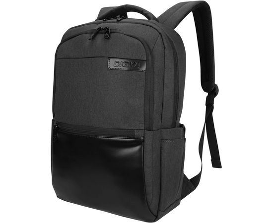  Рюкзак для ноутбука 15.6" Digma Business B1 черный полиэстер (DGBP15B1BK) 