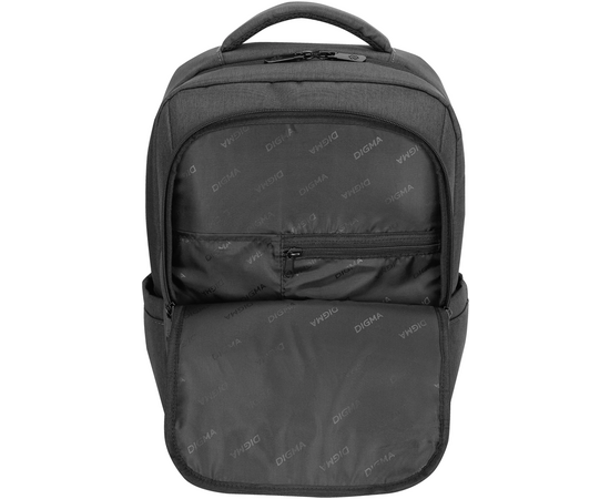 Рюкзак для ноутбука 15.6" Digma Business B1 черный полиэстер (DGBP15B1BK) 