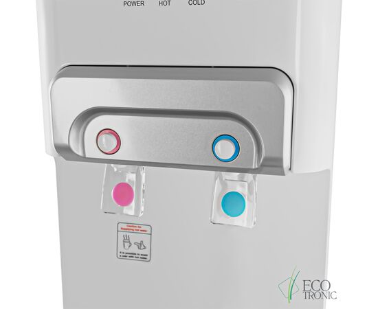  Пурифайер для воды ECOTRONIC V10-U4L напольный, нагрев/охлаждение компрессорное, 2 крана, белый 