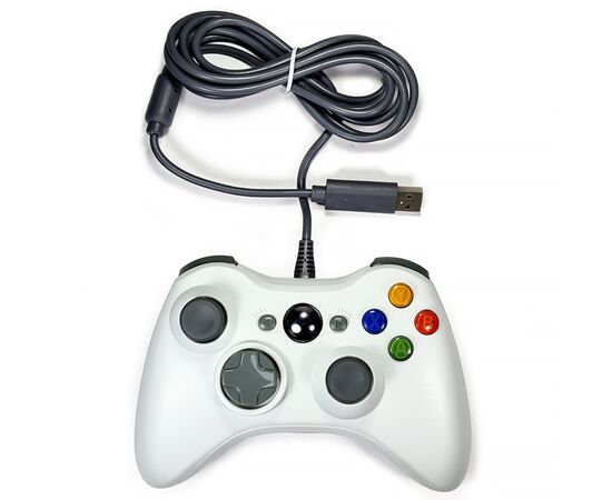  Геймпад Dialog Action GP-A20 (вибрация, 12 кнопок, PC, USB) (white) (243560) 