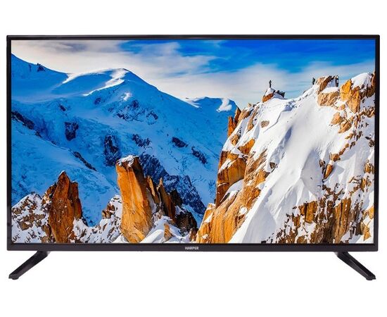  43" Телевизор Harper 43F660TS чёрный 1920x1080, Full HD, 50 Гц, Wi-Fi, SMART TV 