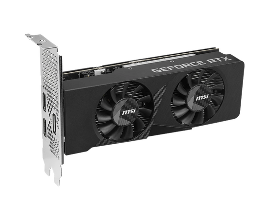  Видеокарта MSI Nvidia GeForce RTX 3050 6ГБ (RTX 3050 LP E 6G OC) GDDR6, Low Profile, OC, Ret 