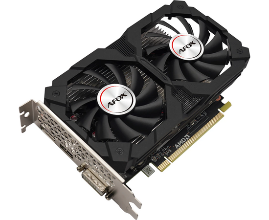  Видеокарта Afox RX550 2GB (AFRX550-2048D5H2-V4) GDDR5 128bit DVI DP HDMI 2Fan RTL 