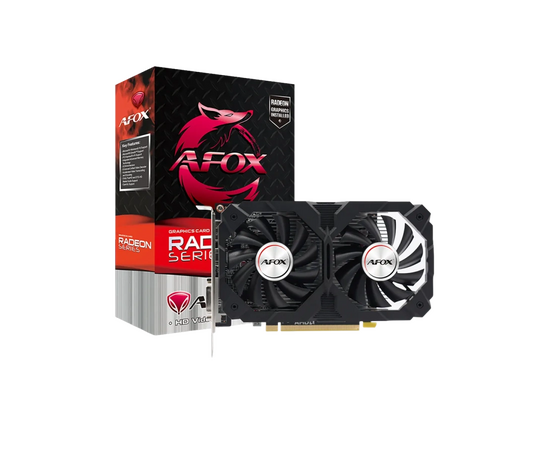  Видеокарта Afox RX550 2GB (AFRX550-2048D5H2-V4) GDDR5 128bit DVI DP HDMI 2Fan RTL 