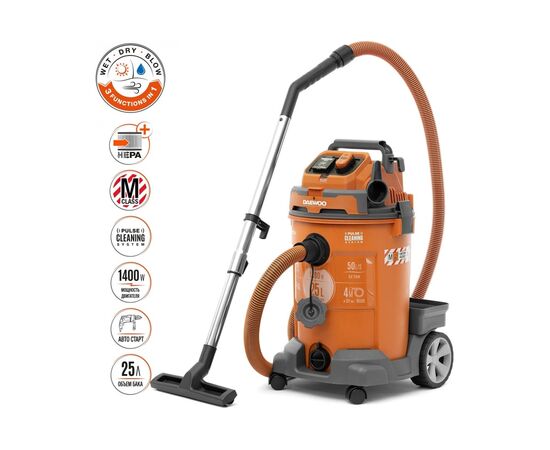  Пылесос строительный DAEWOO DAVC 2500SD 