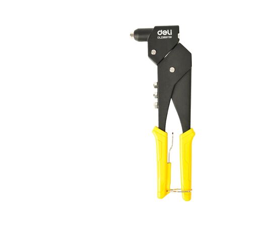  Заклепочник Deli DL236911W ручной поворотный поворот 0-360град., 260мм, диаметр 2,4/3,2/4,0/4,8мм 