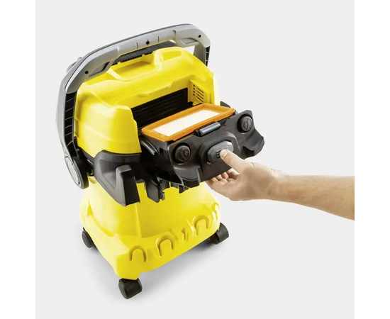  Строительный пылесос Karcher WD 5 Control P 25/5/22 (1.628-317.0) 1200Вт уборка сухая/влажная/выдув/сбор воды желтый 