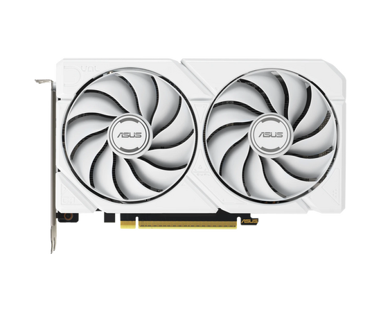  Видеокарта ASUS RX9060XT Dual White 16GB (Dual-RX9060XT-16G-White) (90YV0LG3-M0NA00) GDDR6 128bit 2xDP HDMI 2Fan RTL 