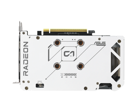  Видеокарта ASUS RX9060XT Dual White 16GB (Dual-RX9060XT-16G-White) (90YV0LG3-M0NA00) GDDR6 128bit 2xDP HDMI 2Fan RTL 