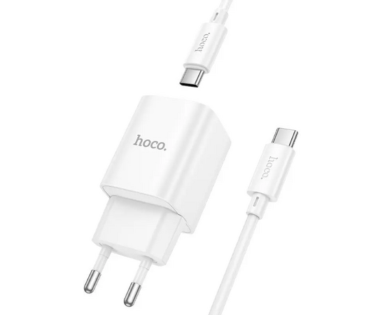  СЗУ HOCO C149A Charm PD30W+QC3.0 charger(EU) (белый) 